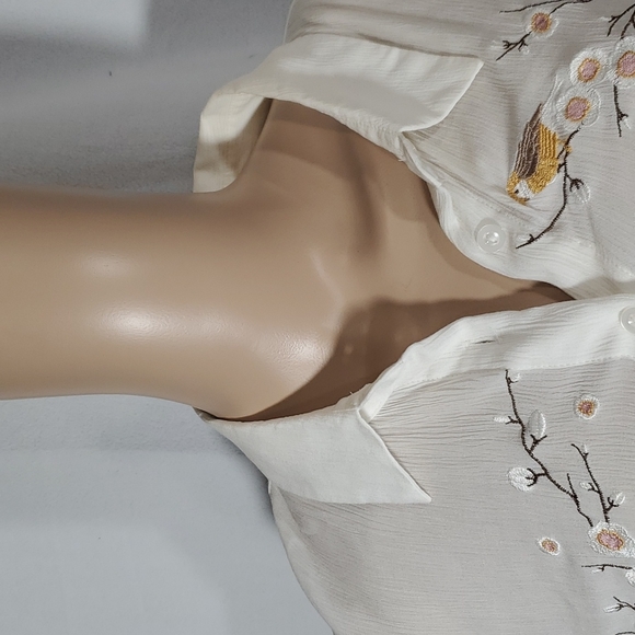 Hi-lo blouse - Picture 6 of 9